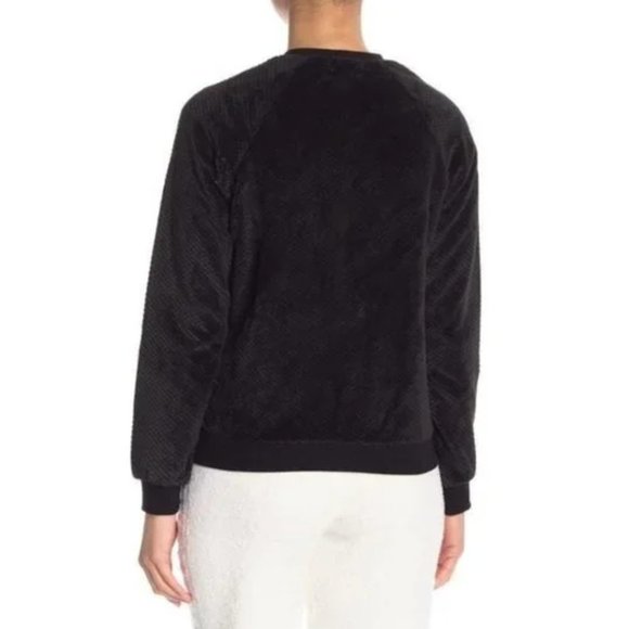 PJ Salvage Black Fleece Zip Up Jacket Size XS - Picture 3 of 15